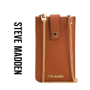 Steve Madden Dream Phone & Credit Card Crossbody Chain Strap Wallet
